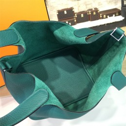 Teal Picotin Lock 13 Bag