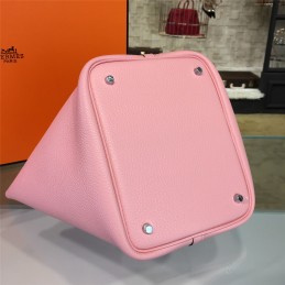 Pink Picotin Lock 13 Bag