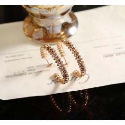 Clash Large Hoop Earring...