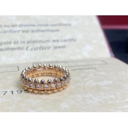 Clash Diamond Ring Rose Gold