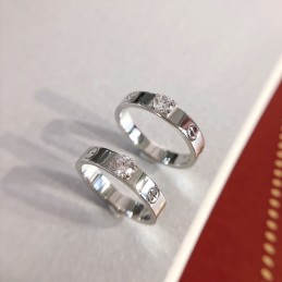 Love Smooth Ring Two Tone