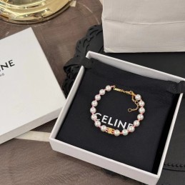 Pearl Logo Bracelet