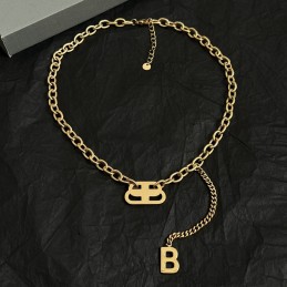 Cable Chain Drop Letter...