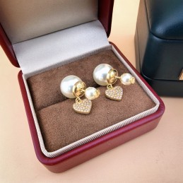 Pearl Crystal Heart...