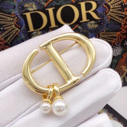 Navy Brooch