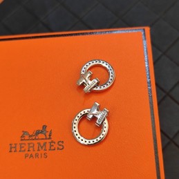 Pave Circle Hoop Earrings...