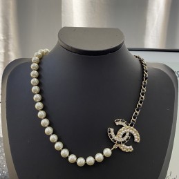 Gold-Tone Quilted CC &...