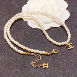 Gold-Tone Petite Pearl...