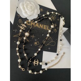 Black & White Pearl Long...