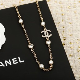 Gold-Tone Crystal Heart &...