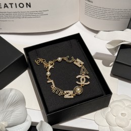 Lettering Charm Bracelet...