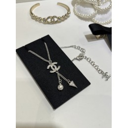 Crystal CC Pendant Necklace...