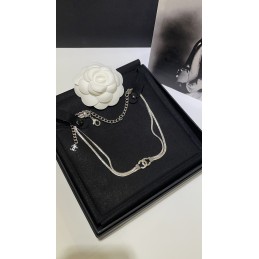 Double Snake Chain Necklace...