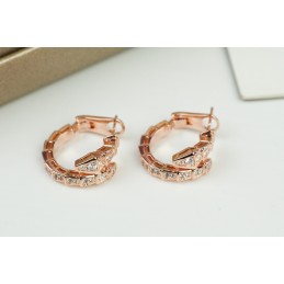Serpenti Pave Hoop Earrings...