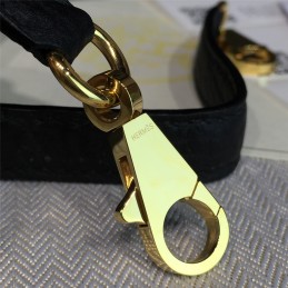 Black Kelly 28 Gold Hardware Bag