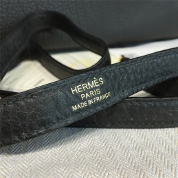 Black Kelly 28 Gold Hardware Bag