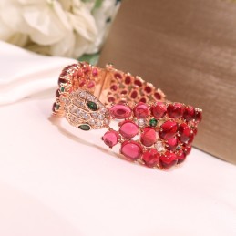 Serpenti Red Cabochon...