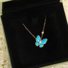 Two Butterfly Yellow Gold...