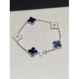 Vintage Alhambra White Gold...