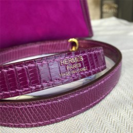 Fuchsia Kelly 28 Gold Hardware Bag
