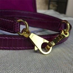 Fuchsia Kelly 28 Gold Hardware Bag