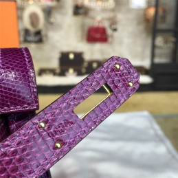 Fuchsia Kelly 28 Gold Hardware Bag