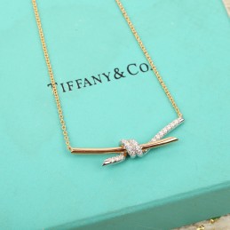 Knot Two-Tone Gold Diamond...