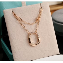 Lock Rose Gold Diamond...