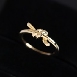 Knot Yellow Gold Ring