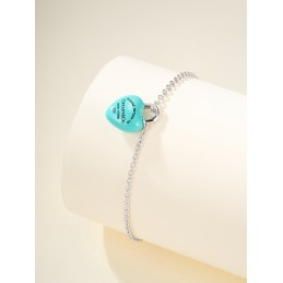 Sterling Silver Blue Enamel...