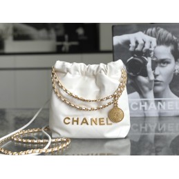Drawstring Hobo Mini Ivory