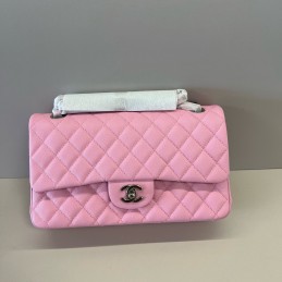Classic Flap 25 Caviar Rose...