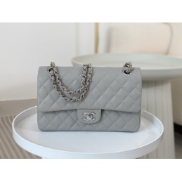 Classic Flap 25 Caviar Sage...