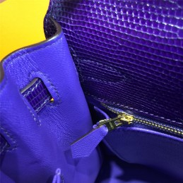 Purple Kelly 28 Gold Hardware Bag