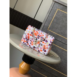 Mini Flap Bag Ivory Tweed...