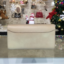 Cream Constance Long Wallet