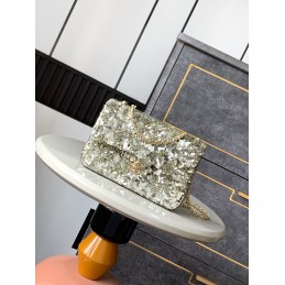 Mini Flap Bag Silver and...