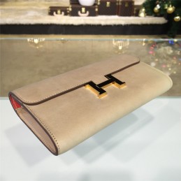 Cream Constance Long Wallet