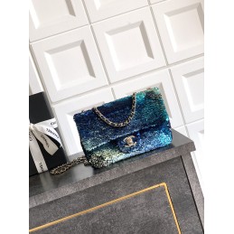 Mini Flap Bag Blue Ombre...