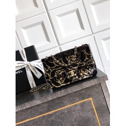 Mini Flap Bag Black and...