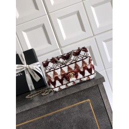 Mini Flap Bag White and...