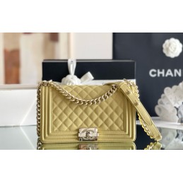 Boy Bag 25 Caviar Pale...