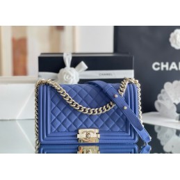 Boy Bag 25 Caviar Blue...
