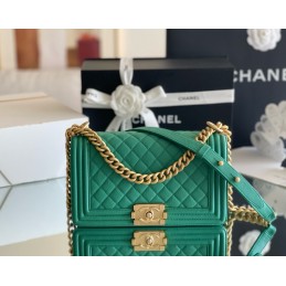 Boy Bag 25 Caviar Green...