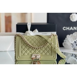 Boy Bag 25 Caviar Sage...