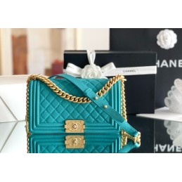 Boy Bag 25 Caviar Turquoise...