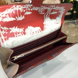 Cream Constance Long Wallet
