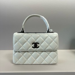 Trendy Top Handle 20 White...