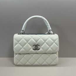 Trendy Top Handle 20 White...