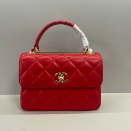 Trendy Top Handle 20 Red...